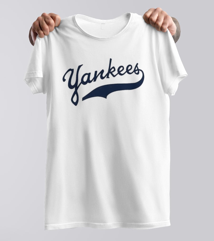 Yankees Script Baseball Yankees T-Shirt