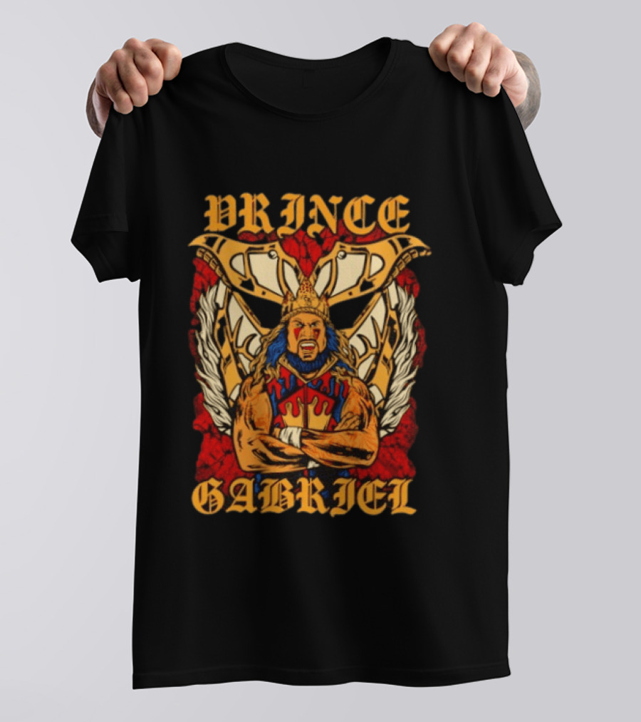 Prince Gabriel WWE Royal Warrior Wings T-Shirt