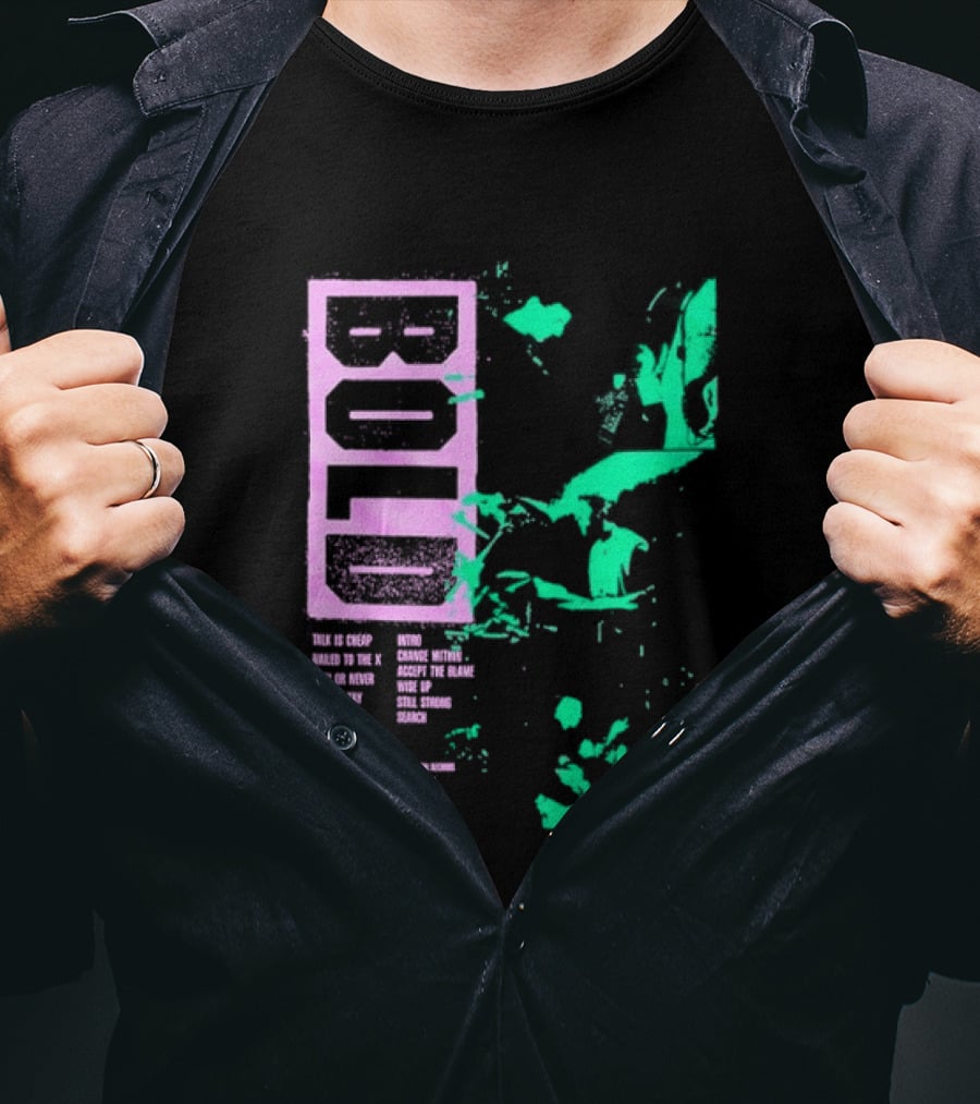 Revelation Records Talk Is Cheap Nailed To The X Positive Scene Unity Hardcore Punk T-Shirt