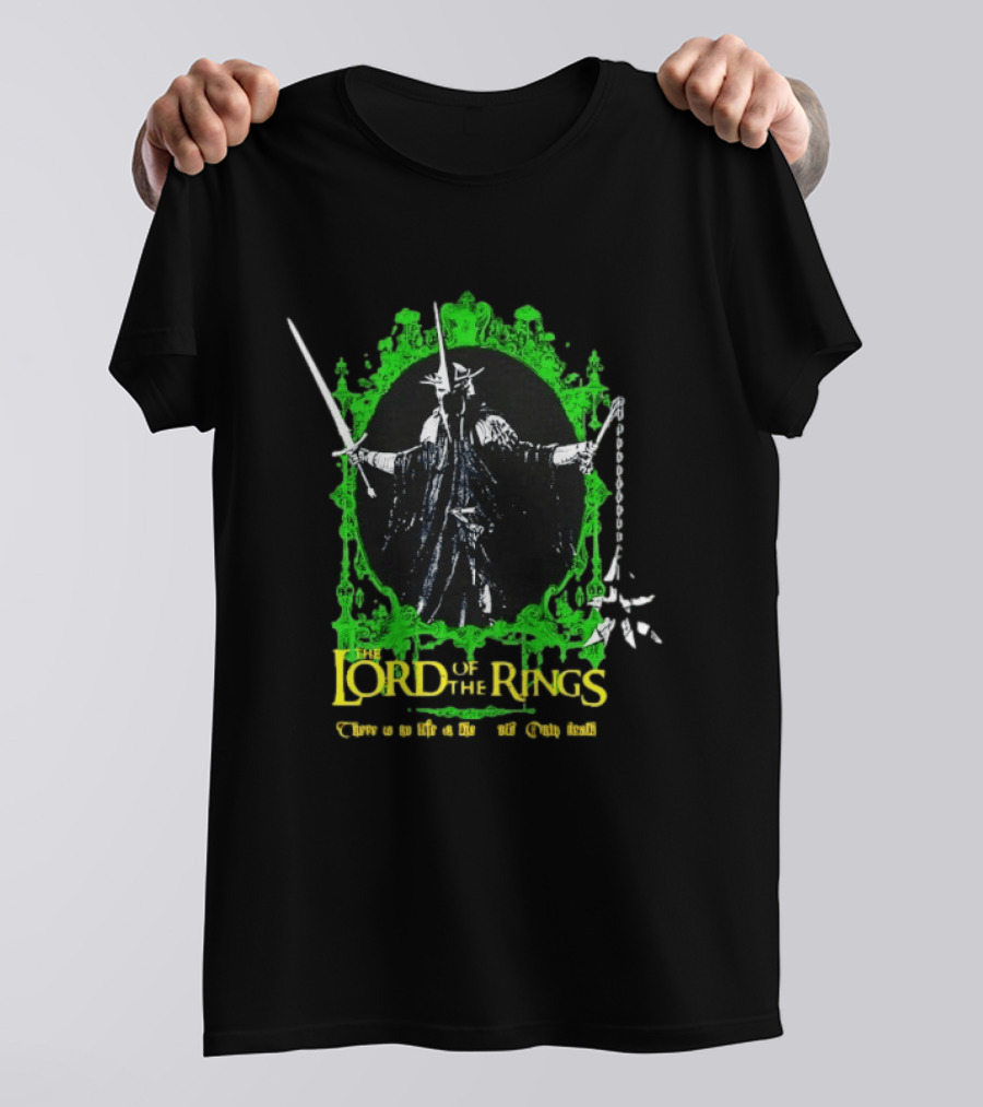 The Lord Of The Rings Witch King Of Angmar No Life In The Void Only Death T-Shirt
