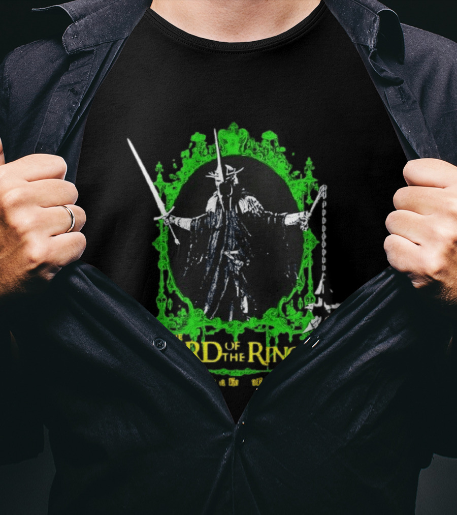 The Lord Of The Rings Witch King Of Angmar No Life In The Void Only Death T-Shirt