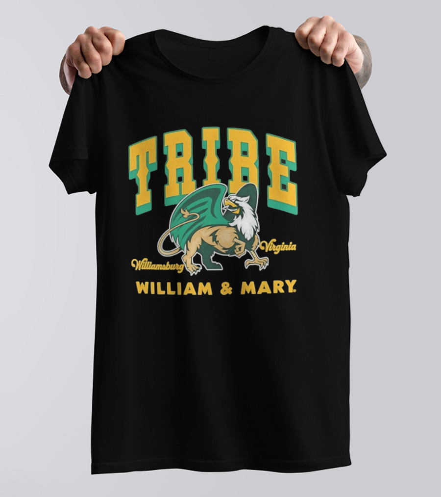 Tribe Williamsburg Virginia William & Mary Griffin T-Shirt