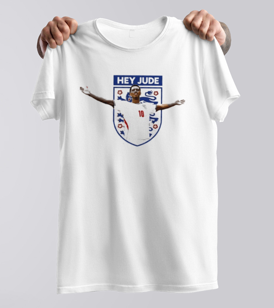 Jude Bellingham Hey Jude England National Football Team 10 T-Shirt