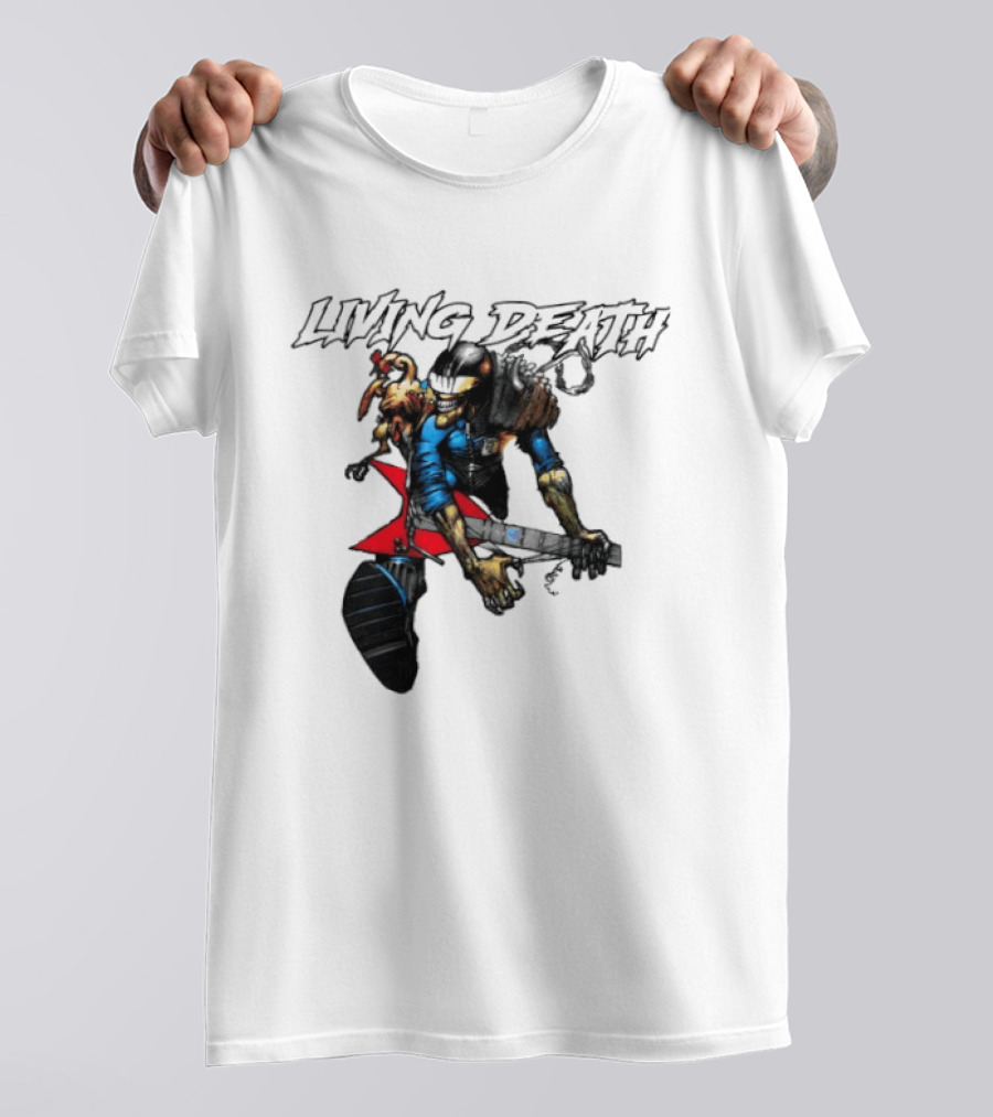 Judge Death Living Death 2000 AD Prison T-Shirt
