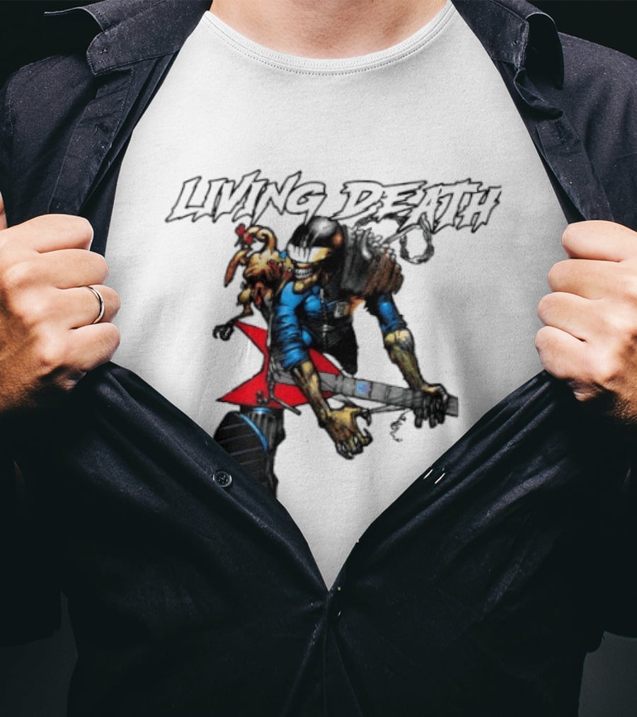 Judge Death Living Death 2000 AD Prison T-Shirt