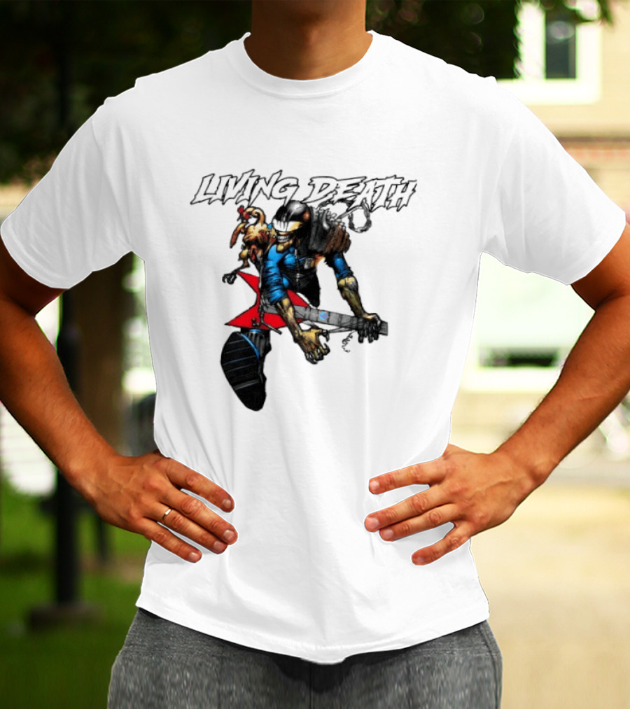 Judge Death Living Death 2000 AD Prison T-Shirt