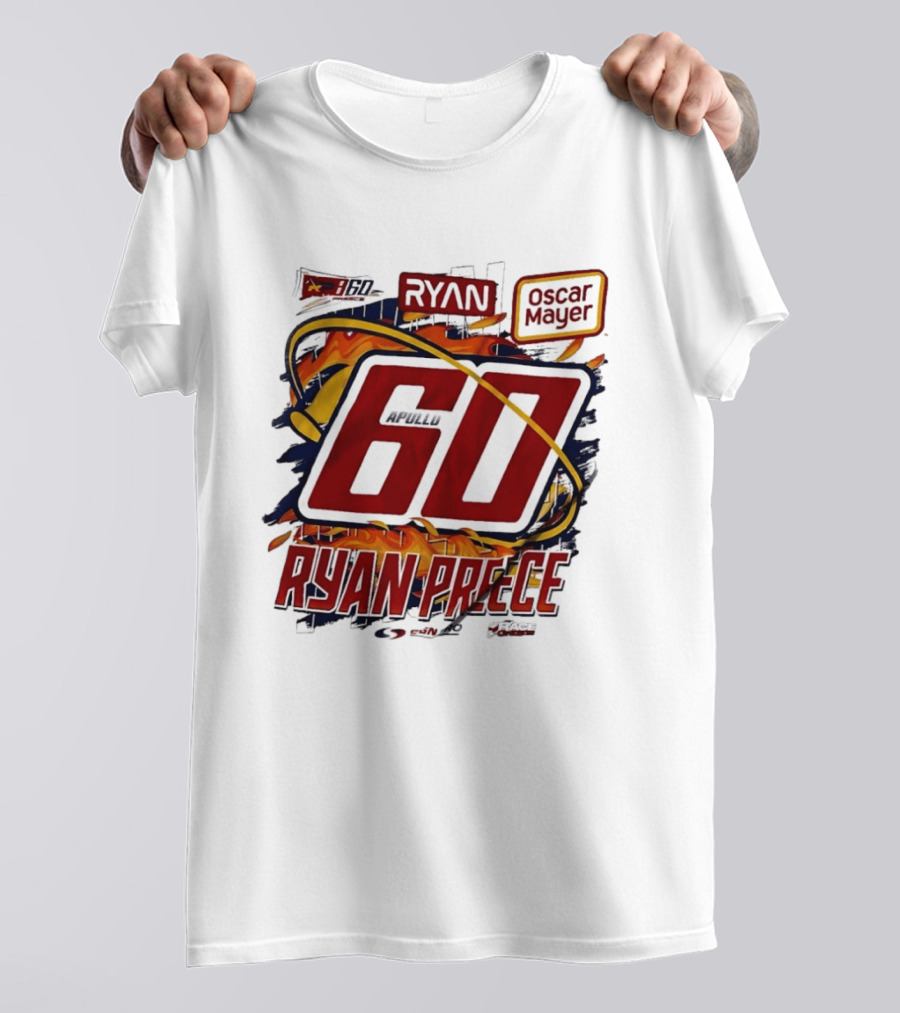 Ryan Preece Oscar Mayer Apollo 60 Stafford Speedway Racing T-Shirt