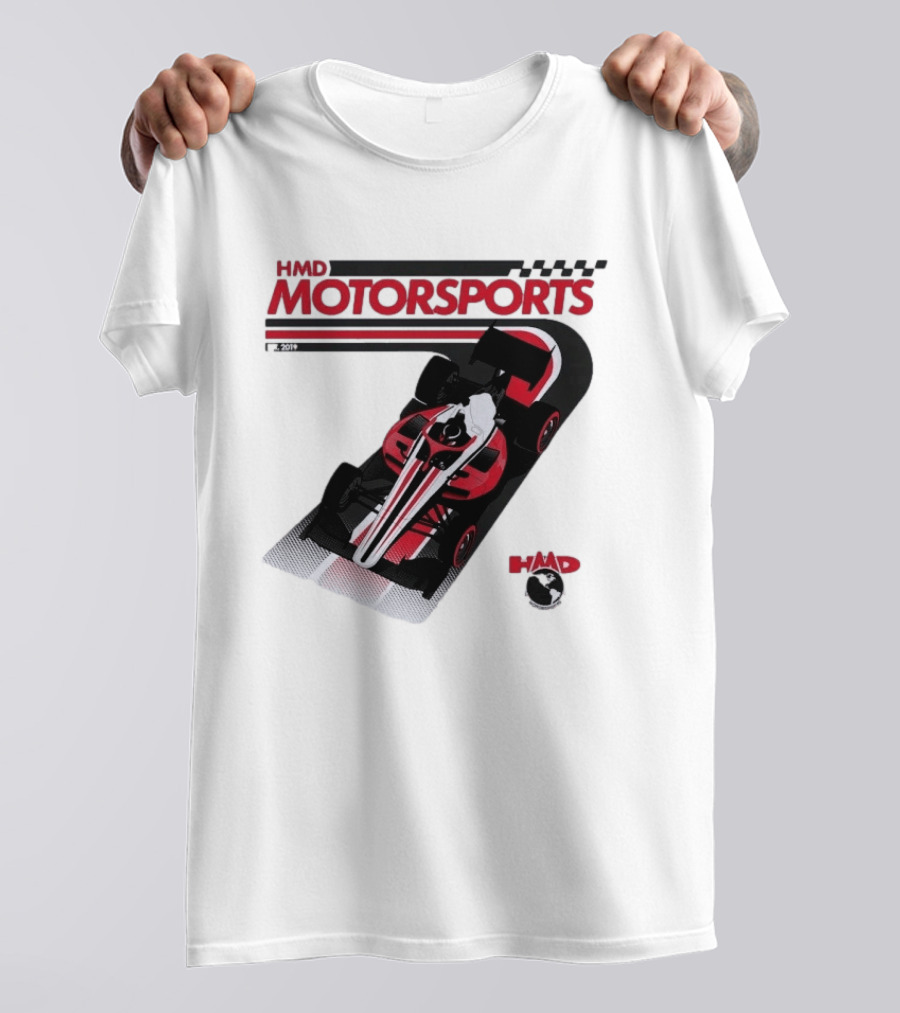 HMD Motorsports Indy NXT 2026 Racing Car T-Shirt