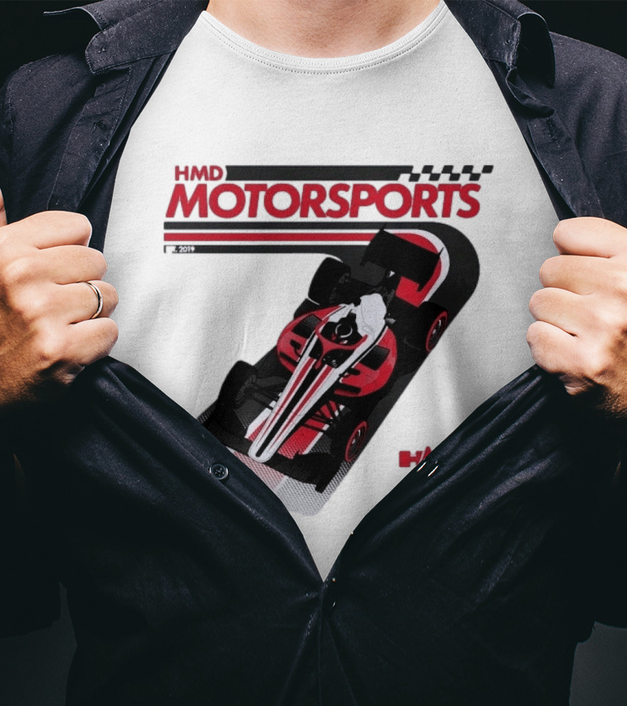 HMD Motorsports Indy NXT 2026 Racing Car T-Shirt