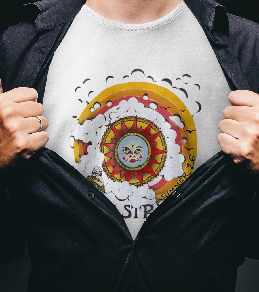Billy Strings Sun Face Summer 2026 Tour T-Shirt