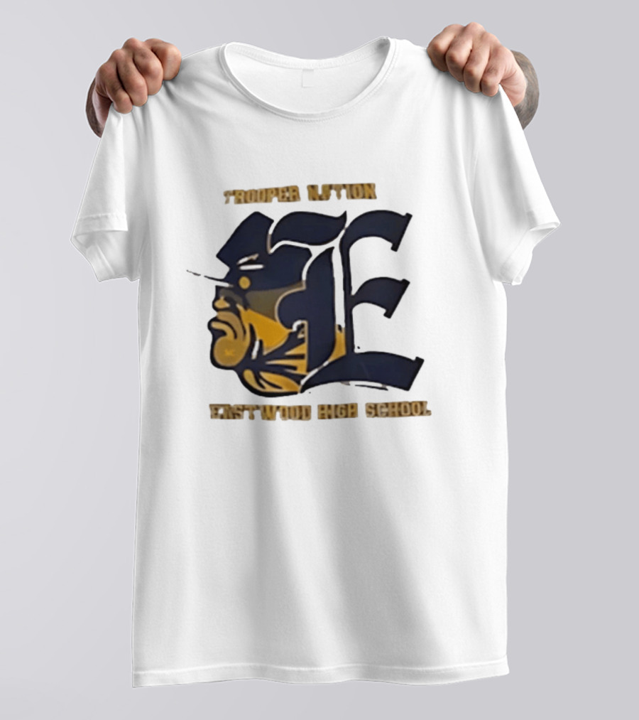 Trooper Nation Eastwood High School Football FE T-Shirt