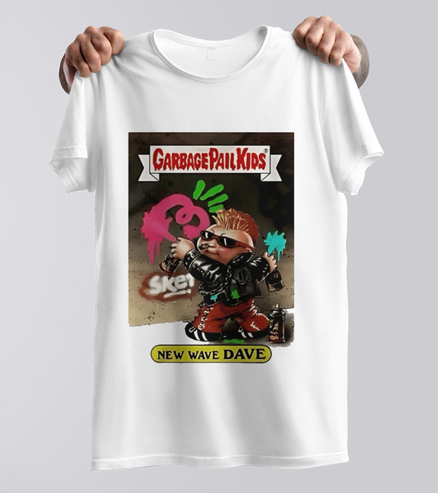 New Wave Dave Garbage Pail Topps T-Shirt