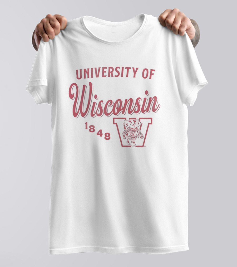 University Of Wisconsin 1848 Badger W T-Shirt