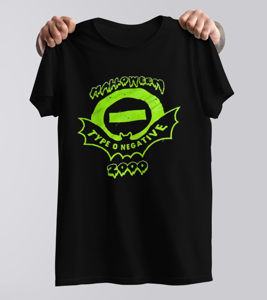 Halloween Type O Negative 2000 Gothic Metal Band T-Shirt