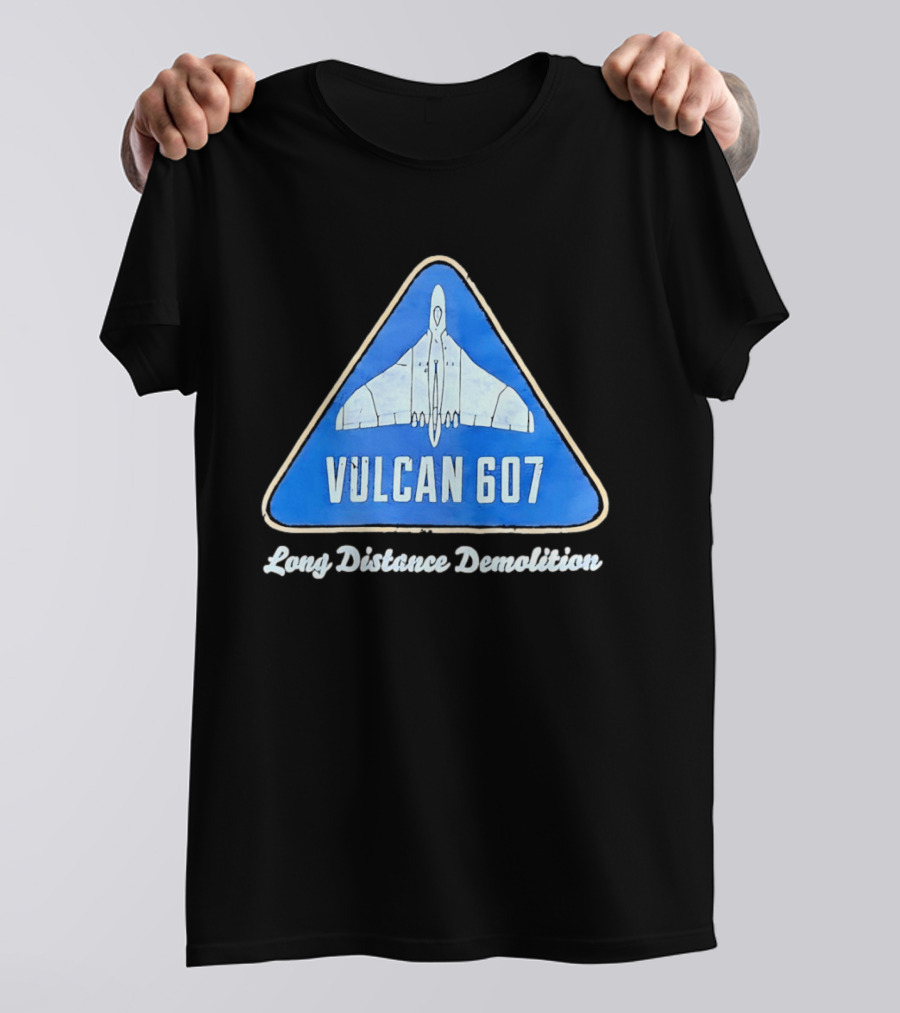 Vulcan 607 Long Distance Demolition Vintage Distressed T-Shirt