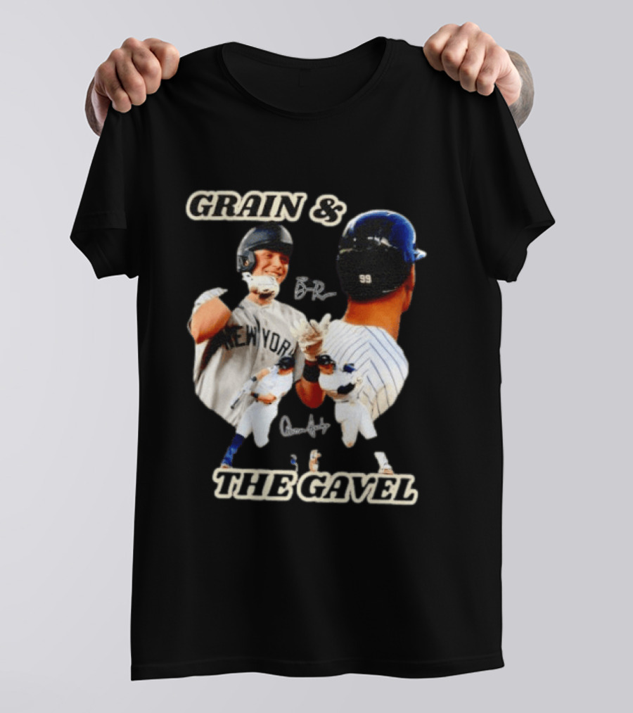 Grain & The Gavel Ben Rice Aaron Judge New York T-Shirt
