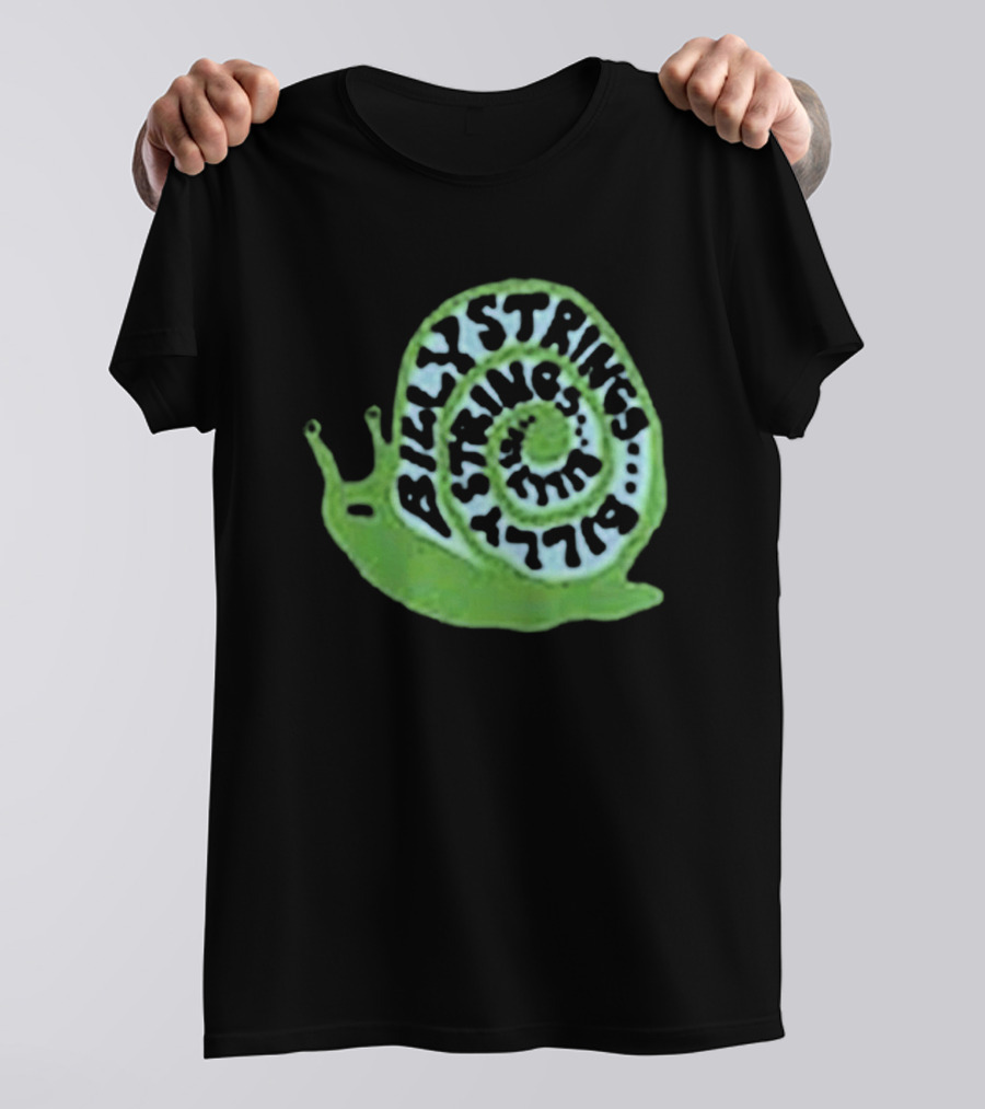 Billy Strings Summer 2026 Tour Snail With Dates T-Shirt