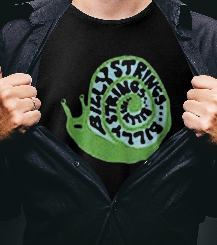 Billy Strings Summer 2026 Tour Snail With Dates T-Shirt
