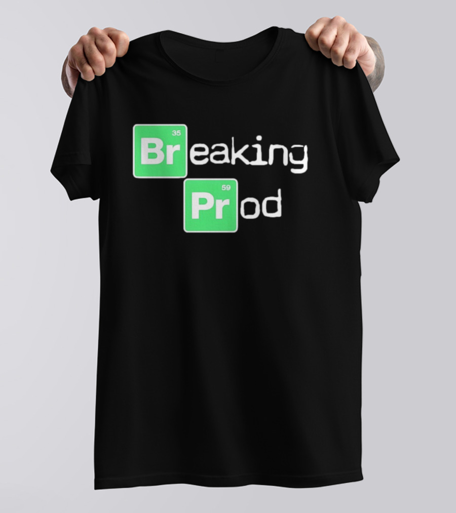 Breaking Prod 35 59 Chemistry T-Shirt