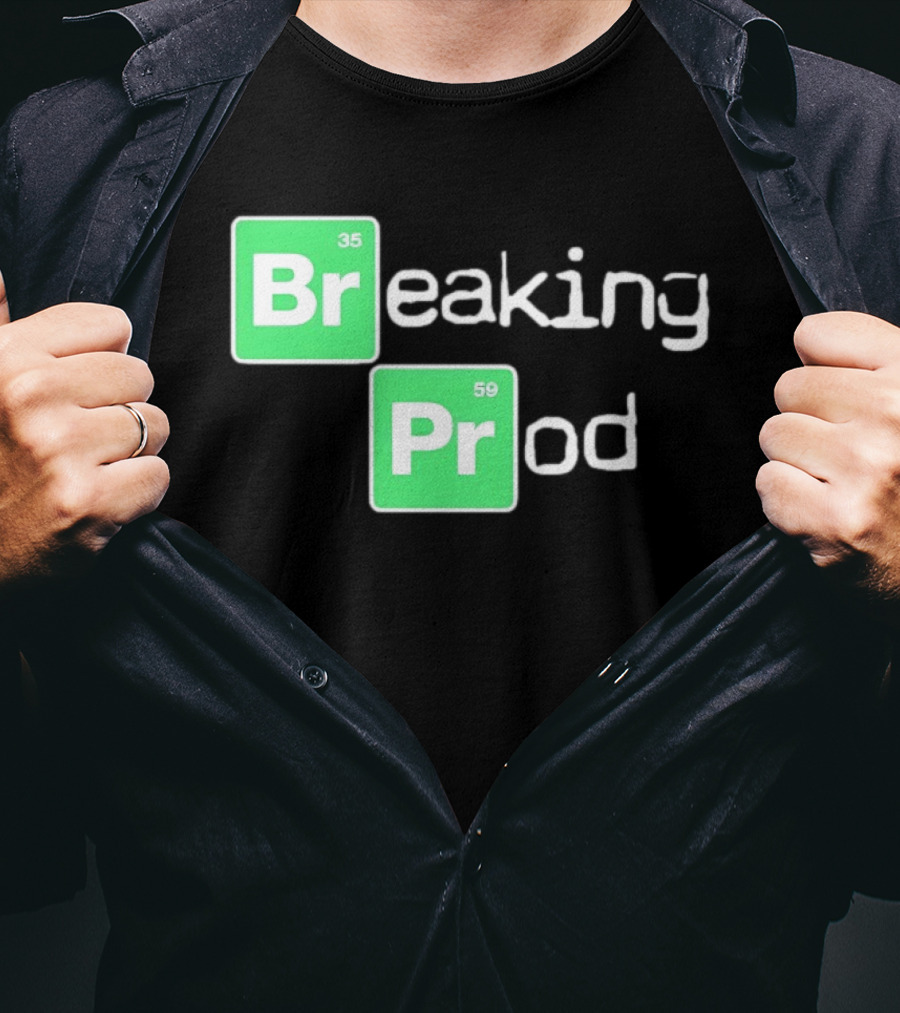 Breaking Prod 35 59 Chemistry T-Shirt