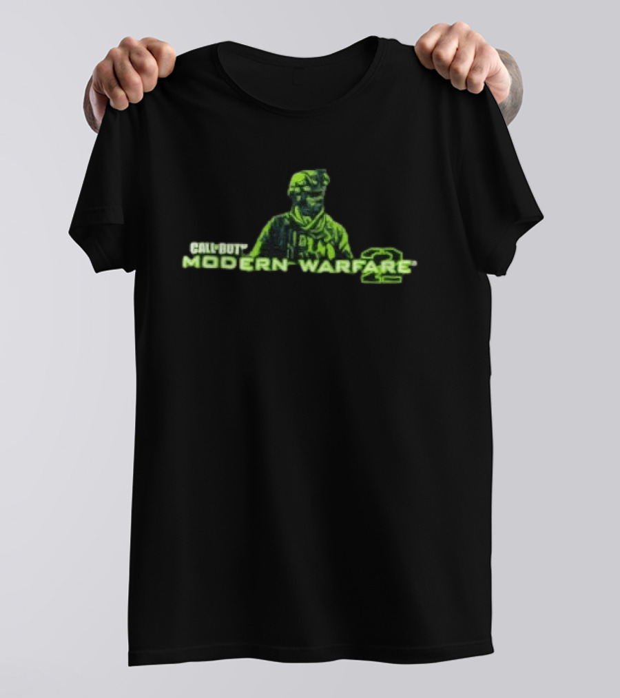 Call Of Duty Modern Warfare 2 Soldier Activision Gaming T-Shirt