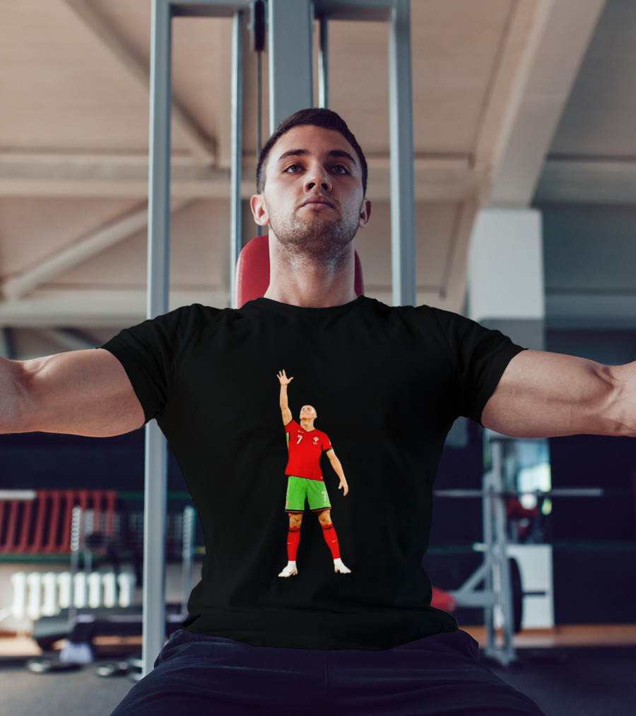 Cristiano Ronaldo 7 Portugal National Team Soccer Jersey T-Shirt