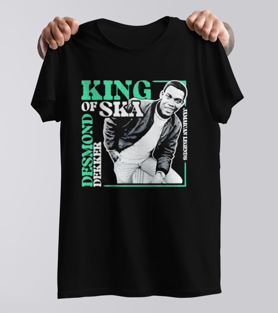 Desmond Dekker King Of Ska Jamaican Legends T-Shirt