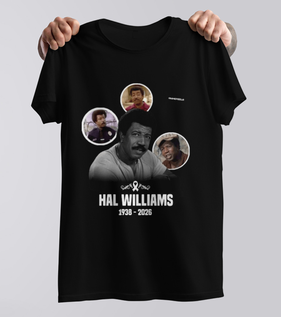 Hal Williams 1938 2026 White Ribbon T-Shirt