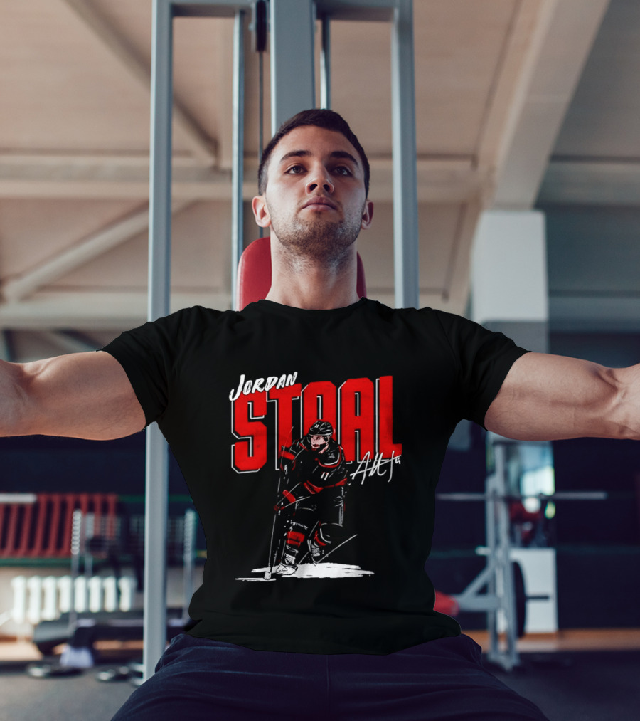 Jordan Staal Carolina Hurricanes Hockey Player Sportswear T-Shirt