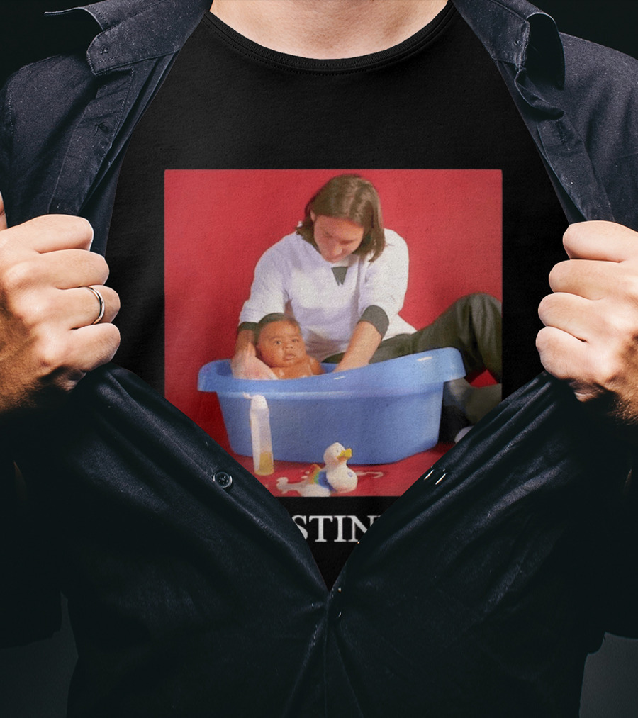 Lionel Messi Lamine Yamal Baby Bath Destined T-Shirt