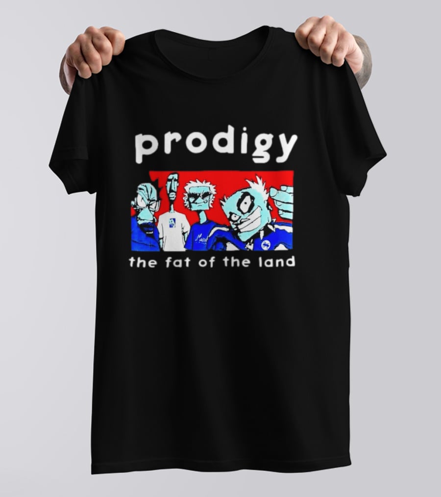 Prodigy The Fat Of The Land Cartoon Characters T-Shirt