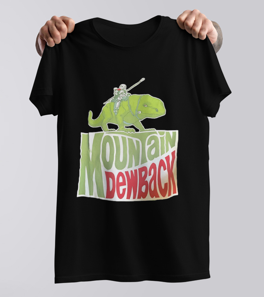 Mountain Dewback Star Wars Stormtrooper Riding Alien Creature T-Shirt