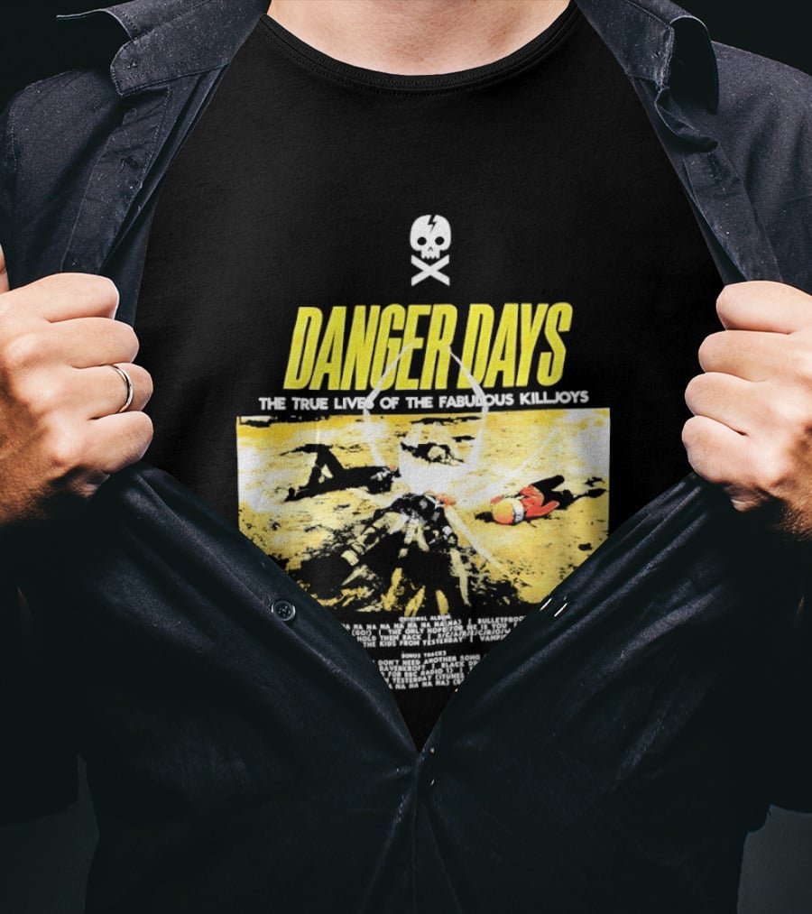 Danger Days The True Lives Of The Fabulous Killjoys Album Cover Art My Chemical Romance T-Shirt