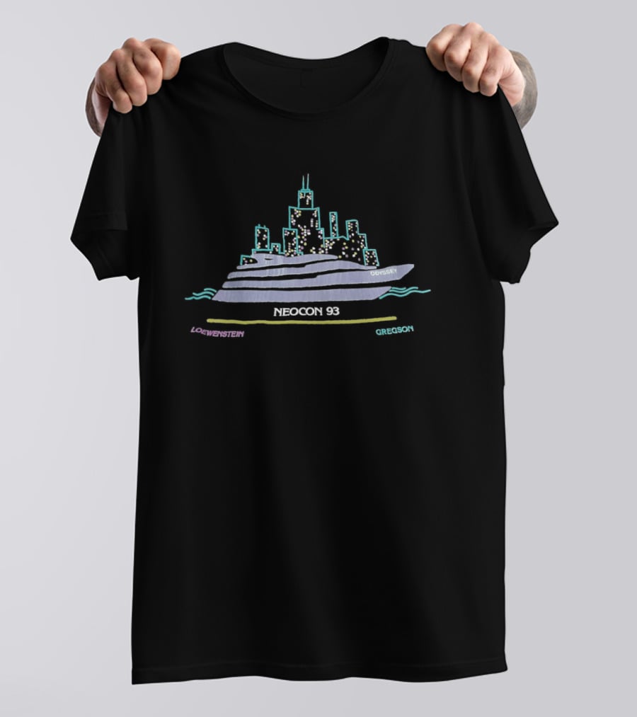 Neocon 93 Odyssey Gregson Loewenstein Chicago Skyline T-Shirt
