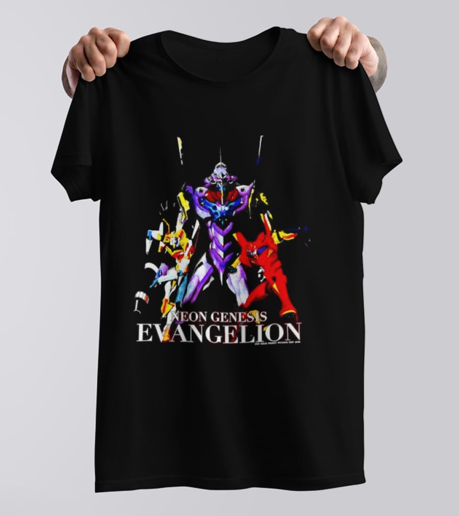 Neon Genesis Evangelion Eva Unit 01 Unit 00 Unit 02 T-Shirt