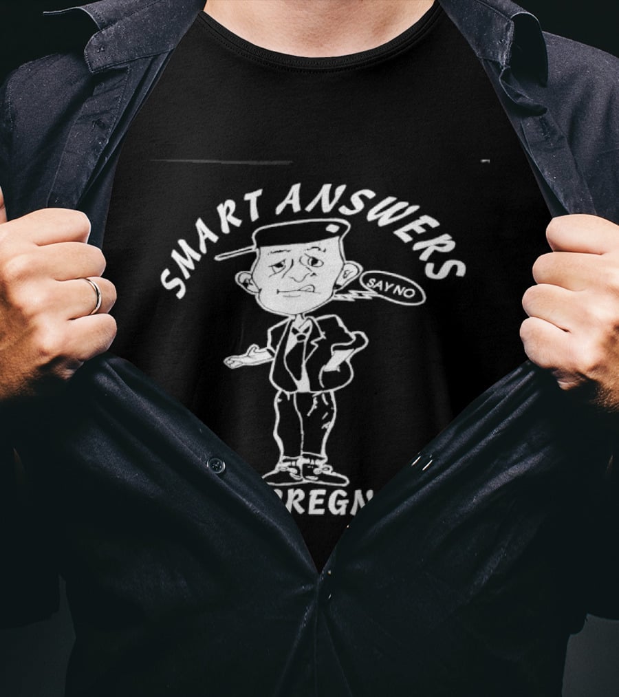 Smart Answers Teen Pregnancy Say No Kid T-Shirt