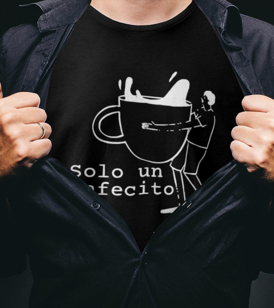Solo Un Cafecito Tropical Death Coffee T-Shirt