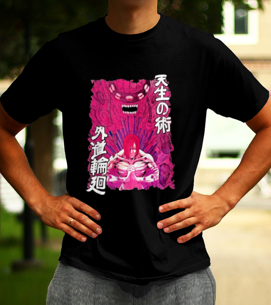 Pain Naruto Shippuden Gedo Mazo Tensei No Jutsu T-Shirt