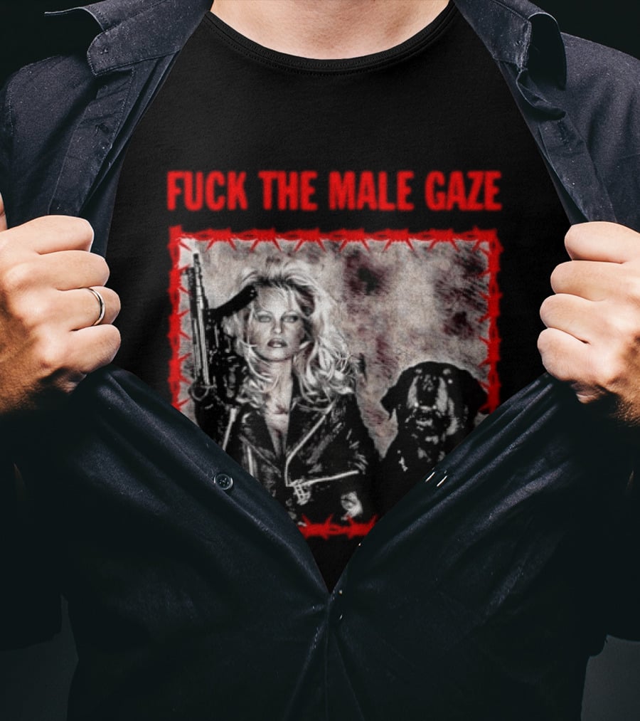 Fuck The Male Gaze Pamela Anderson 90s T-Shirt
