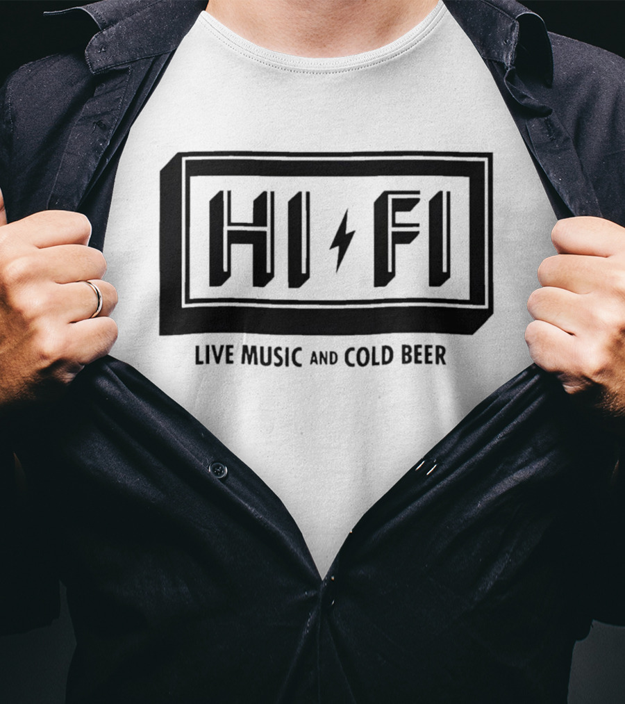 Live Music And Cold Beer Hi Fi Indy Amazon CEO Andy Jassy T-Shirt