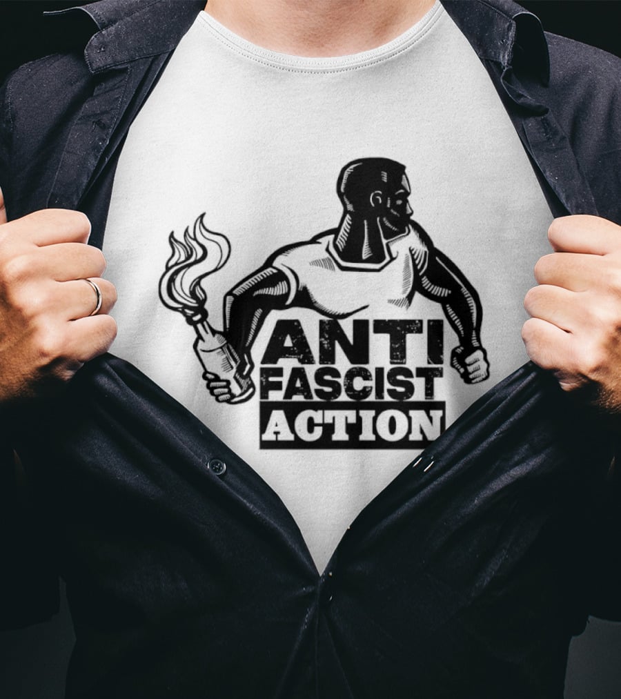 Anti Fascist Action Antifa Activism Protest Movement T-Shirt