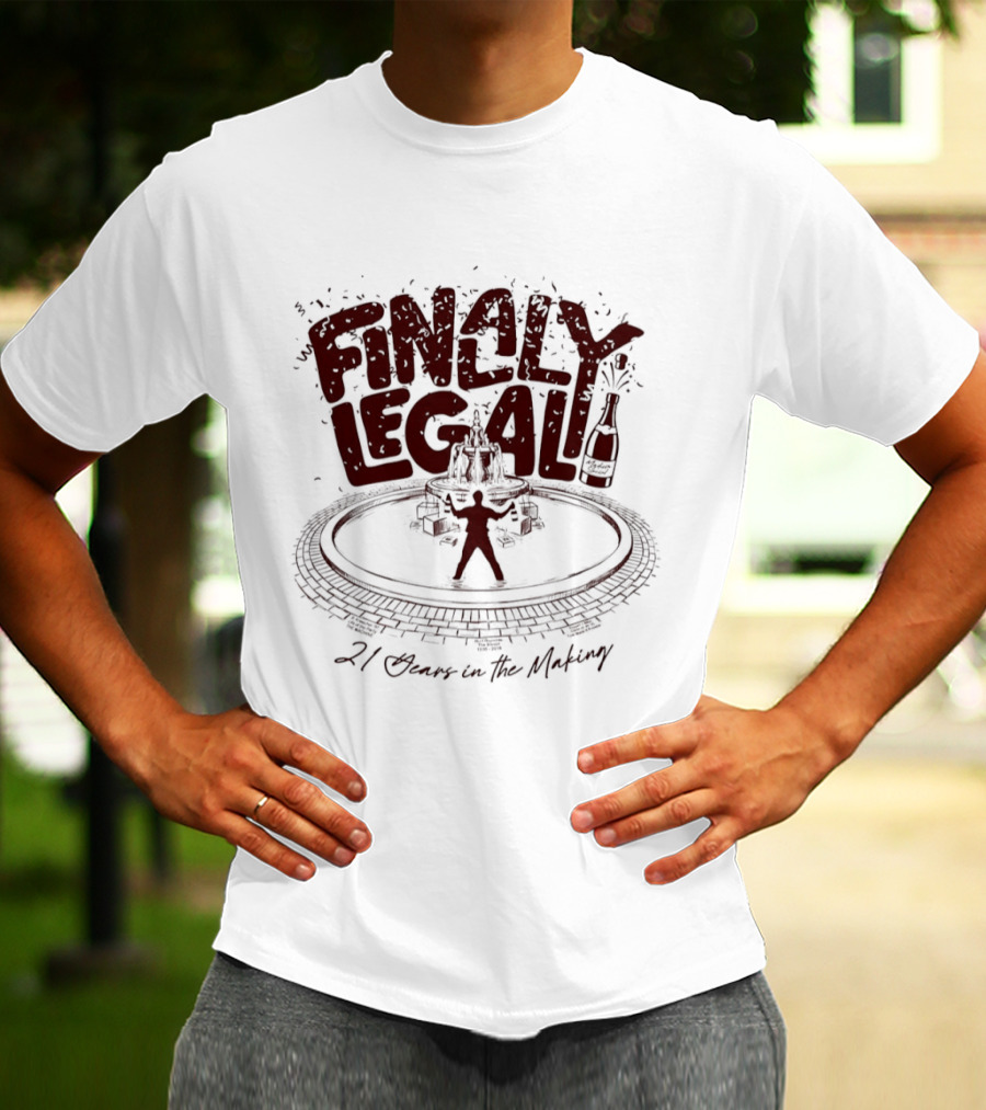 Finally Legal 21 Years In The Making Burt Reynolds The Machine T-Shirt