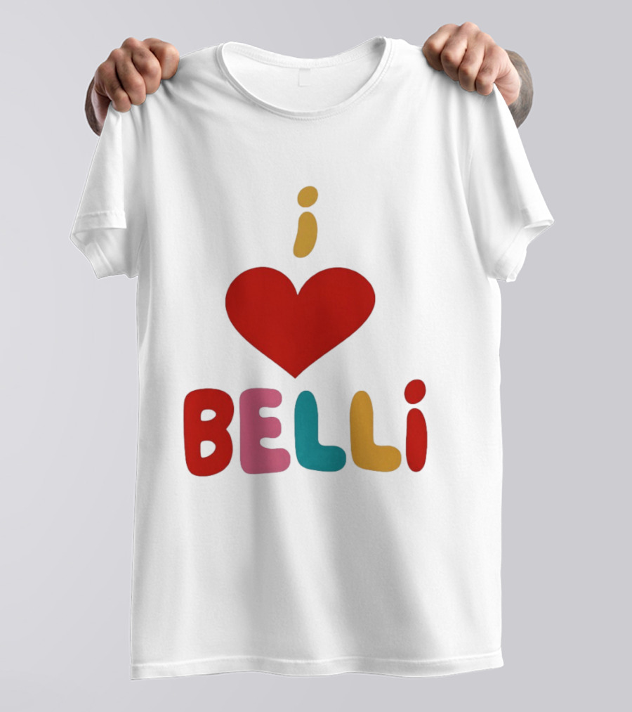 I Love Heart Belli T-Shirt