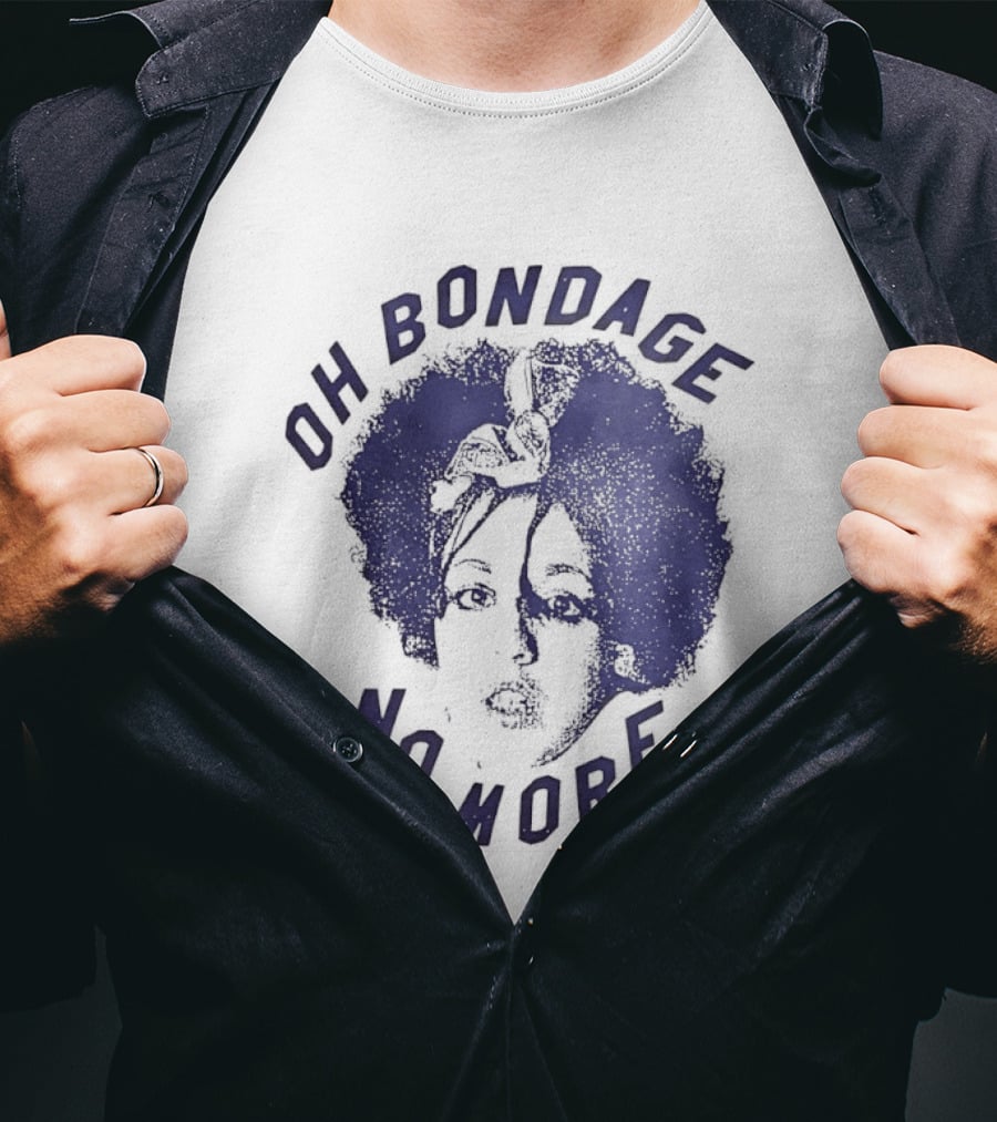 Oh Bondage No More X Ray Spex Poly Styrene Iconic Punk Image T-Shirt