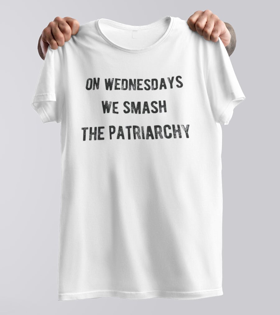 On Wednesdays We Smash The Patriarchy Feminist T-Shirt