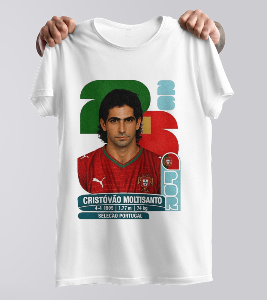 Cristóvão Moltisanto Seleção Portugal 2026 Soccer Card T-Shirt