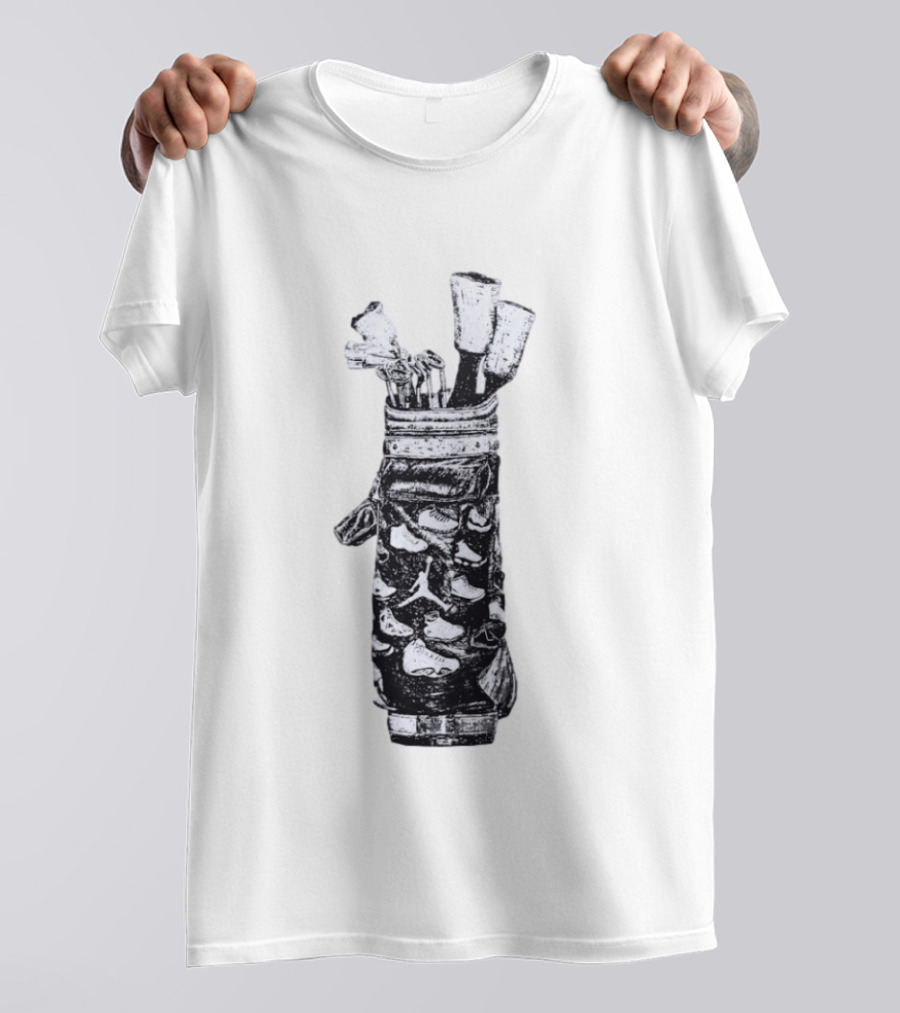 Jordan Brand Golf Bag Iconic Sneaker Wings Collection T-Shirt