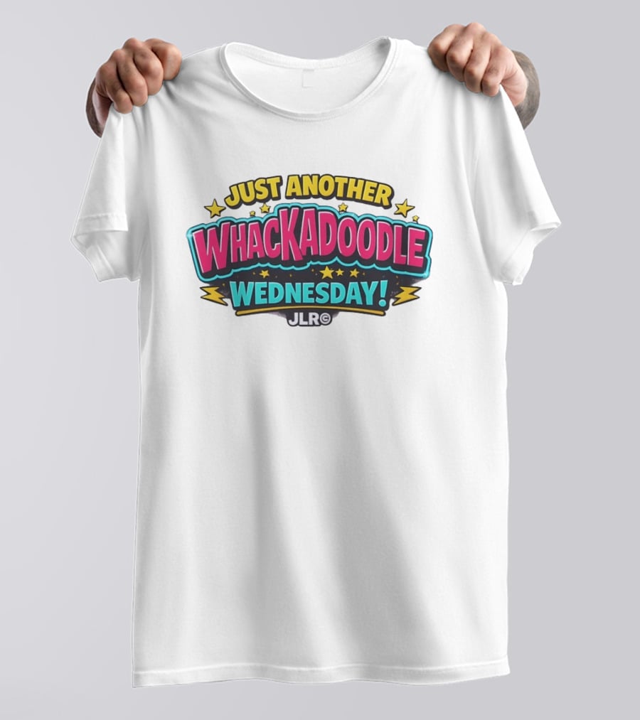 Just Another Whackadoodle Wednesday JLR Stars Fun T-Shirt