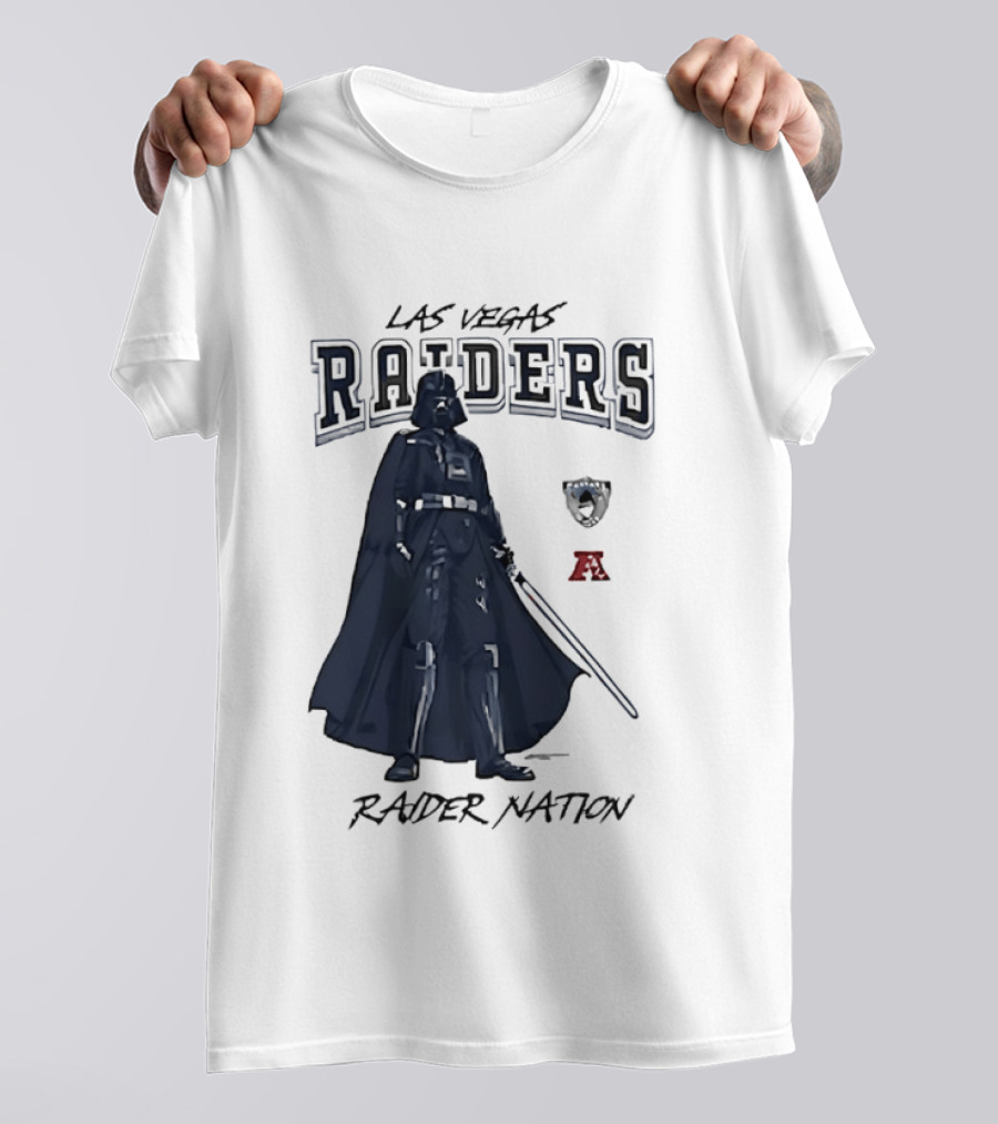 Las Vegas Raiders Raider Nation Darth Vader NFL T-Shirt