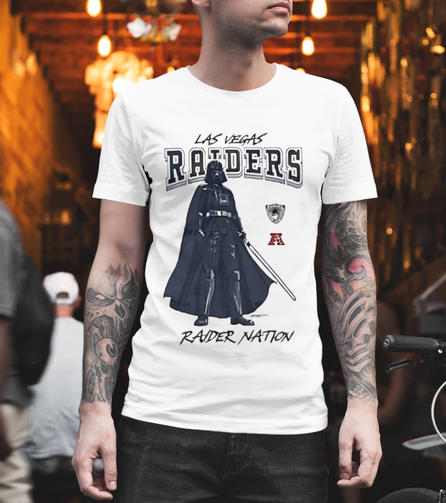 Las Vegas Raiders Raider Nation Darth Vader NFL T-Shirt
